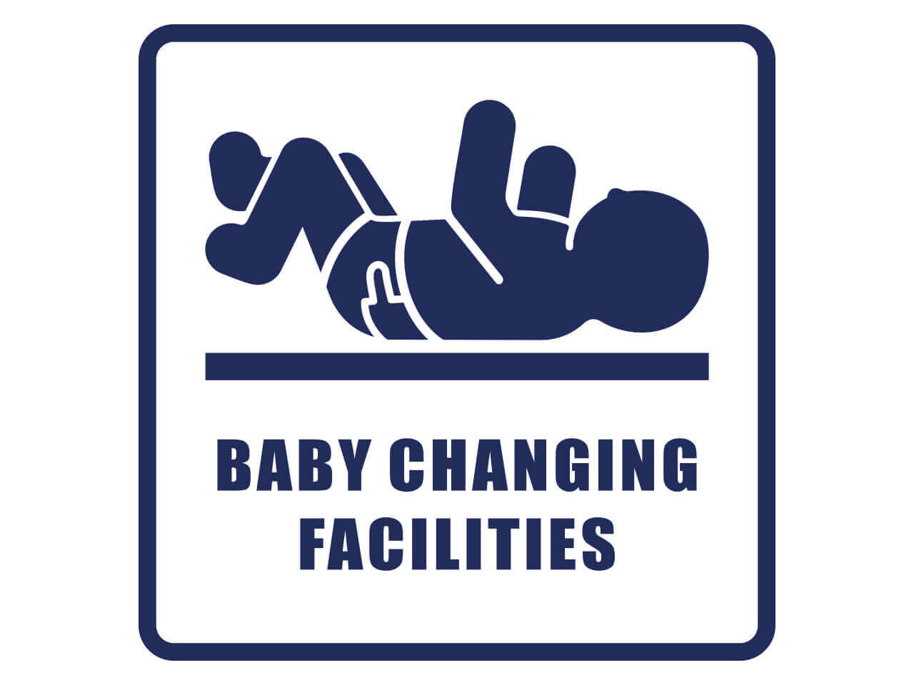 baby changing room