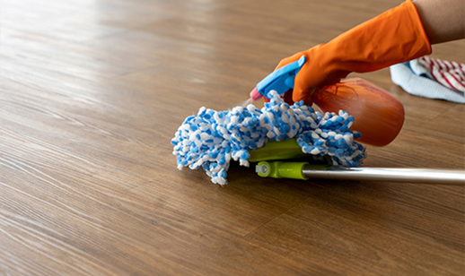 Vinyl Floor Deep Cleaning