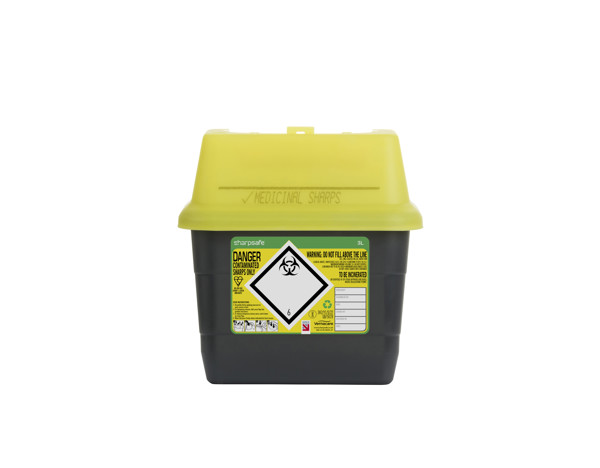 Sharpsafe head on 3L new Label – Master Lid Retouch - Yellow Lid.jpg