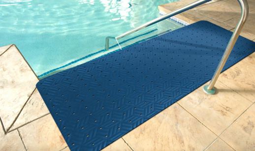Wet Area Matting Alongside Pool
