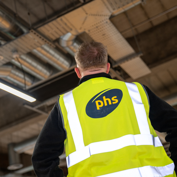 Manufacturing Factory Image Phs Logo Branded Hi Vis