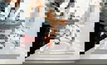 Children Washing Hands