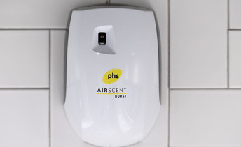 phs AirScent air care product on wall