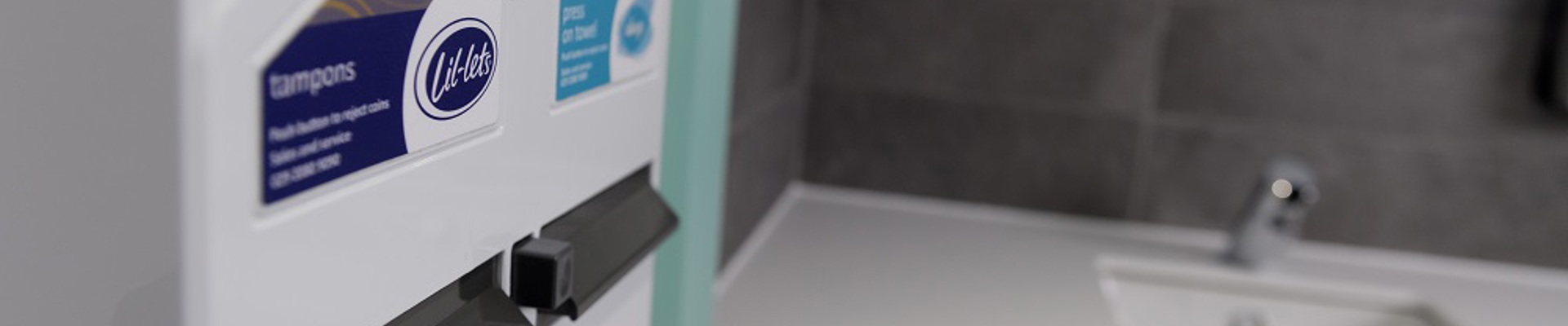 Washoom vending machine