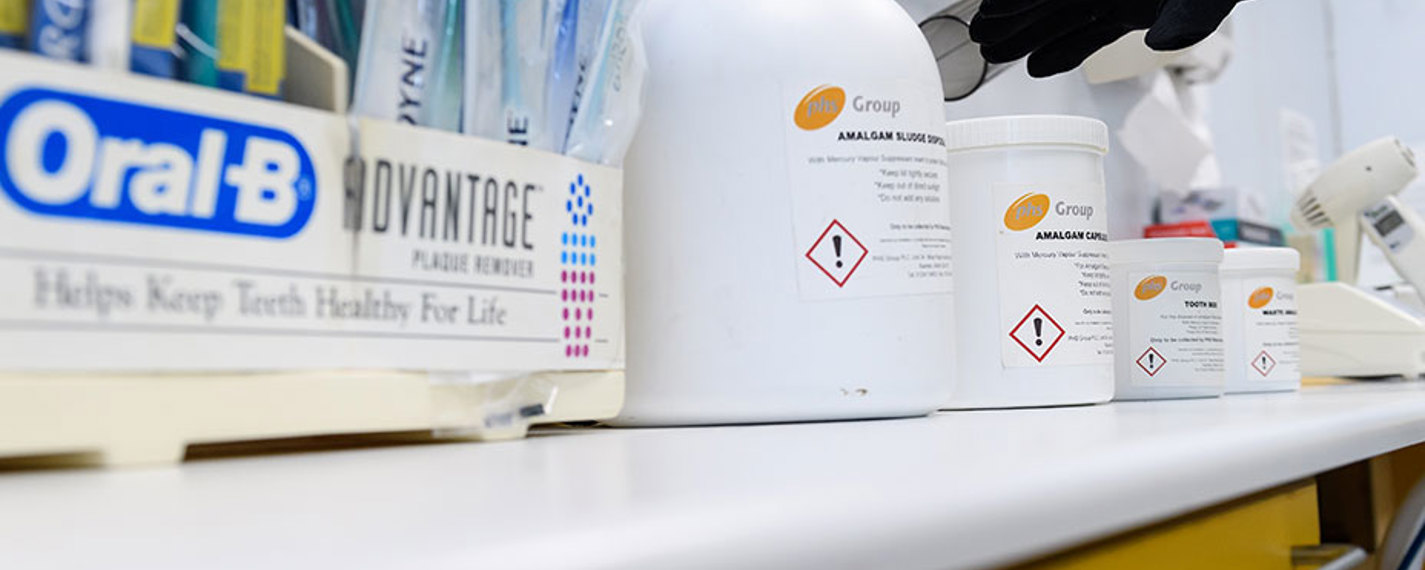 Phs Dental Waste Collection Banner