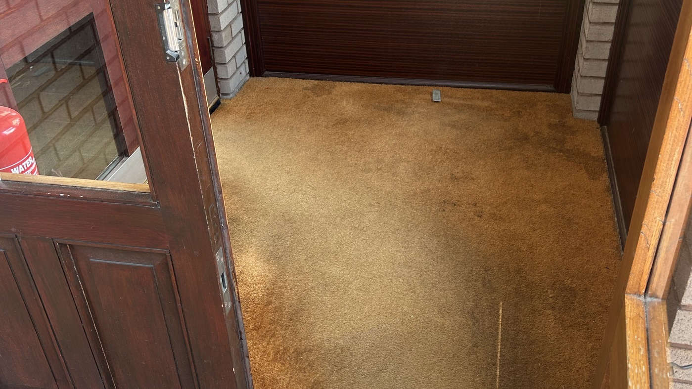 Maxstoke Park Golf Club Entrance Mat Before