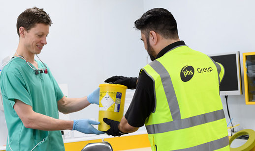 Phs Dental Gypsm Waste Collection Banner